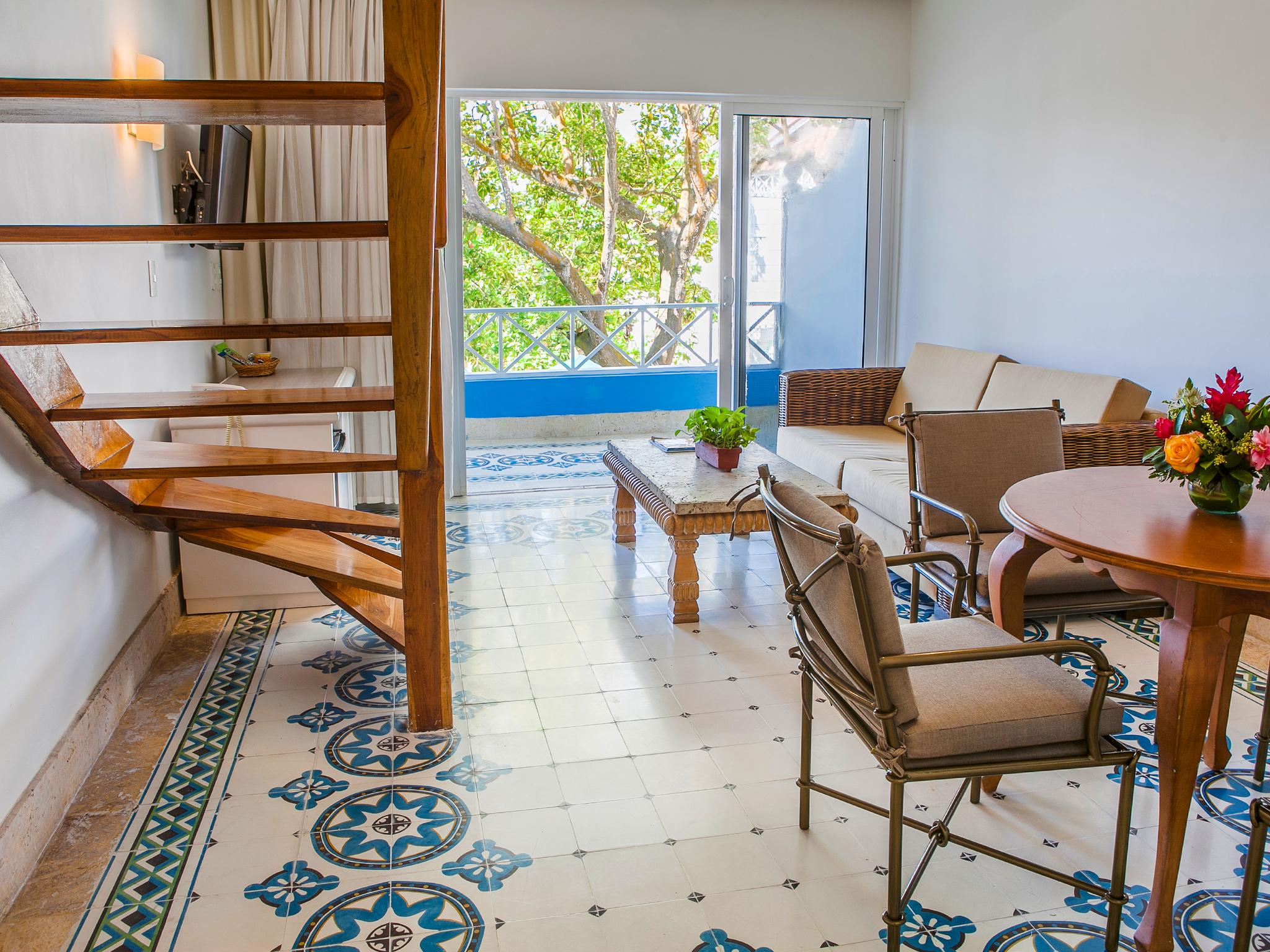 فندق لاس أميريكاس كاسا دي بلايا Cartagena المظهر الخارجي الصورة A suite at the hotel